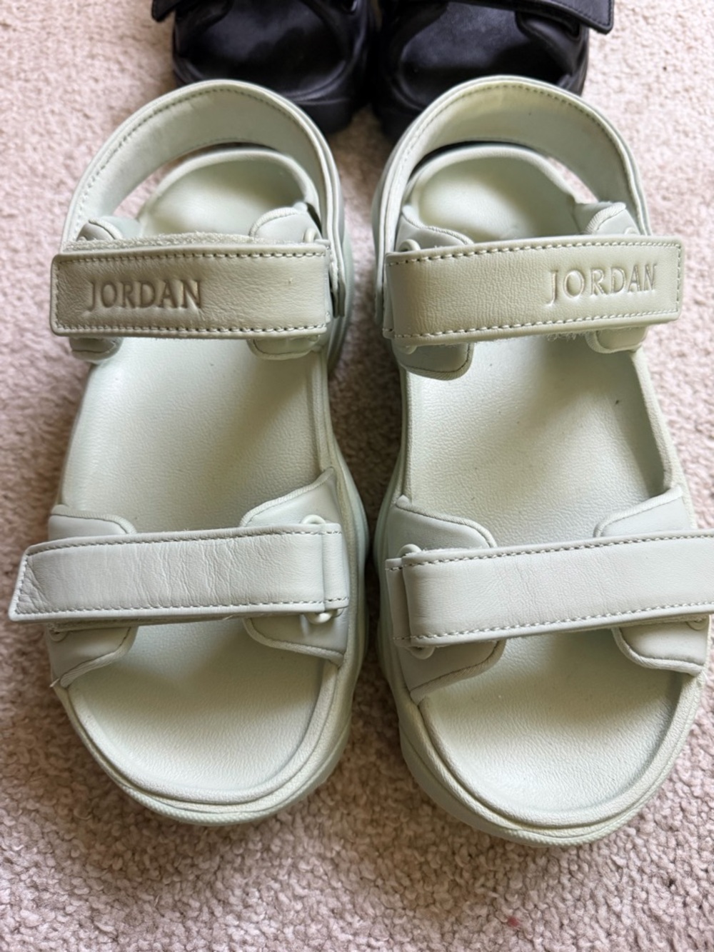 Women’s Sage Green Nike Jordan Sandals